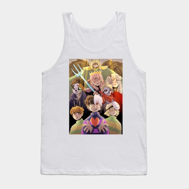 dream smp undertale au Tank Top by indipindy16